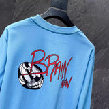 Chh Chrome Heart Long Sleeve Shirt Unisex Fashion Loose Long Sleeve Shirt