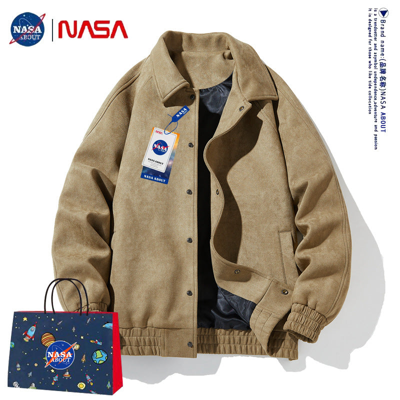 Nasa Jacket Men's Spring and Autumn Clothes Menswear Fashion Brand Jacket