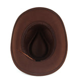 Walter White Fedora Autumn and Winter Men's and Women's Wool-like Felt Cap Polyester Cotton Thermal and Windproof Cowboy Hat