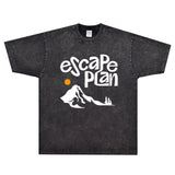 Rock Star T Shirt T-shirt Escape Plan Band Rock Street Loose Short Sleeve