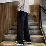 Unisex Jeans Retro Jeans Loose Wide Leg Pants American Casual