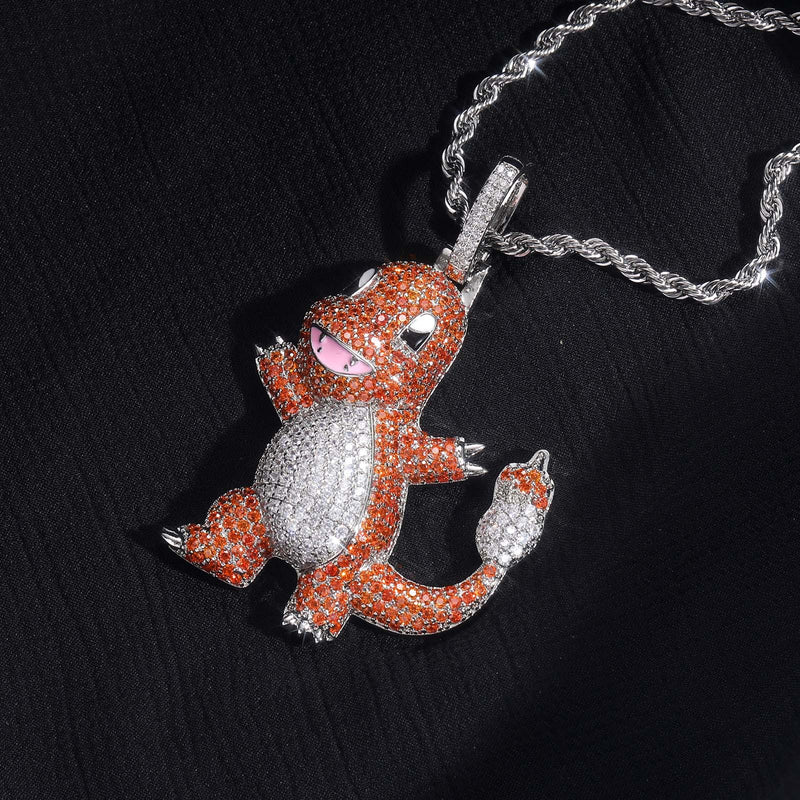 Pokémon Pendants Little Dragon Hip Hop Necklace