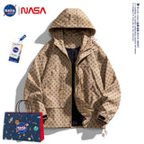 Nasa Jacket Spring Hooded Jacket Spring Student Loose