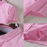 Tommy T Shirts Tommy Men's Shirt Short Sleeve Solid Color Casual Summer Shirt