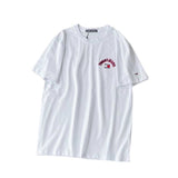Tommy T Shirts Tommy Double Sided Embroidery Armband round Neck Short Sleeve T-shirt for Men and Women