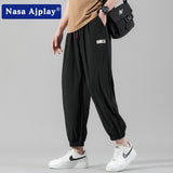 Nasa Sweatpants Men's Summer Loose Trendy All-Match Sports and Leisure