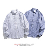Men Long-Sleeved Shirt Spring Long Sleeve Shirt Men's Loose Casual Shirt Coat
