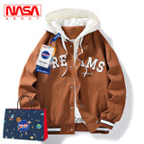 Nasa Jacket Men's Spring and Autumn Couple Casual All-Matching Jacket Student
