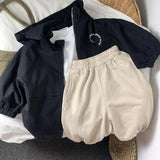 Boy Jacket Boys' Coat Spring and Autumn Children Korean Style Windbreaker Hooded Coat Baby