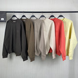 Fog Essentials Sweatshirt Unisex Crew Neck Loose Fleece Sweater