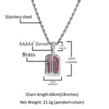 Jewelry Colored Gemstones Pendant Necklace Spectrum St. Valentine's