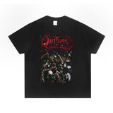 Rock Star T Shirt Obituary Band T-shirt Short Sleeve Loose Fashion Brand