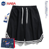 Nasa Shorts Men's Sports Loose Summer Casual Pants