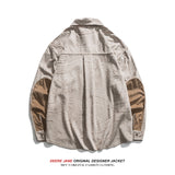 Men Long-Sleeved Shirt Spring Shirt Coat Men Loose