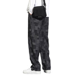 Unisex Jeans Summer Vintage Loose Straight Pants Trousers