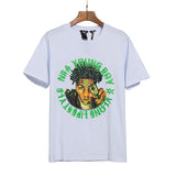 Vlone T Shirt Spring Summer Crew Neck Pullover Short Sleeve Men and Women
