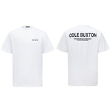 Cole Buxton T Shirts Short Sleeve Men's Couple