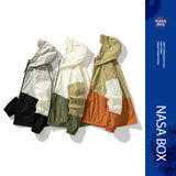 Nasa Sun Protection Shirt Summer Men's Loose Hooded Sun-Proof Top Fashion Brand Casual