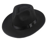 Walter White Hats Xu Wenqiang Jackson Wide Brim Top Hat Stage British Hat Jazz Wool Felt Hats