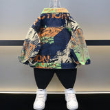Boy Jacket Spring Coat Boys Spring Clothing Little Boy Baby Fried Street Top