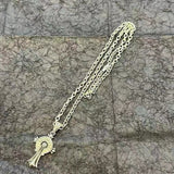 Chrome Heart Necklace Letter Necklace