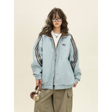 Unisex Baseball Jersey Fall Loose Vintage Jacket
