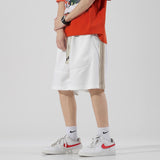 Nasa Shorts Men's Summer Monsoon Stitching Loose Casual Handsome Sports