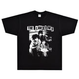 Rock Star T Shirt Prodigal Band T-shirt Rock American Style Loose Printed Vintage Short Sleeve