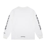 Chh Chrome Heart Long Sleeve Shirt Unisex Fashion Loose Long Sleeve Shirt