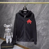 CHH Chrome Heart Hoodie ChromeHearts Cardigan Zip Hooded Sweater Cotton Hoodie