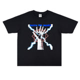 Rock Star T Shirt Printed T-shirt Short Sleeve Loose Men and Women