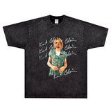 Rock Star T Shirt Kurt Cobain T-shirt American Retro High Street Loose Vintage Short Sleeve