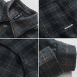 Men Long-Sleeve Shirt Spring Men Loose Trendy Casual Overshirt