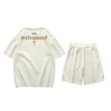 Nasa Tracksuit Men's Summer Loose Leisure All-Matching Fashion Suit Couple Wear