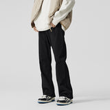 Unisex Jeans Slim-Fit Straight Pants