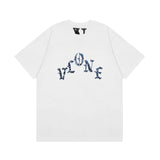 Vlone T Shirt Spring Summer Nails Big V Pattern