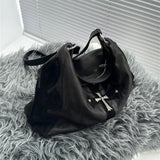 Chh Chrome Heart Leather Bag
