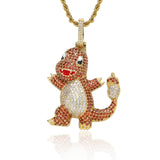 Pokémon Pendants Little Dragon Hip Hop Necklace