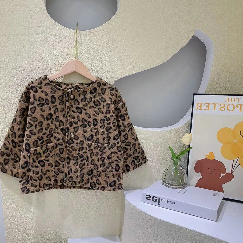 Girl Jacket Boys and Girls Coat Autumn and Winter Clothing