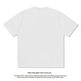 Hip Hop Rapper T Shirt Distressed Printed Short Sleeve T-shirt Loose