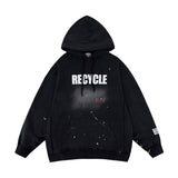 Gallery Dept Hoodie Loose Casual Distressed Hoodie