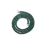 Zircon necklace green full zirconium