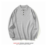 Men Sweater Autumn and Winter Sweater Men's Winter Loose Sweater Knitwear