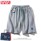 Nasa Sweatpants Casual Shorts Men's Trendy Loose Summer