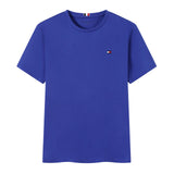 Tommy T Shirts Summer Clothes T-shirt Genuine Solid Color