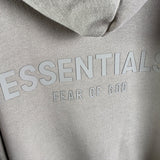 Fog Essentials Hoodie Offset Logo Fleece Hooded Sweater