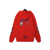 CHH Chrome Heart Hoodie Crowe autumn and winter hooded print sweater