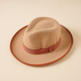 Walter White Fedora Autumn and Winter Men's Versatile Top Hat British Retro Outdoor Casual Fashion