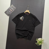 Tommy T Shirts Tommy Men's Embroidery round Neck Tee Cotton Short Sleeve T-shirt