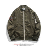 Men Baseball Jacket Spring Overalls Baseball Uniform Men Baggy Casual Jacket Motorcycle Jacket